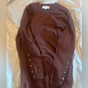 NWT Sézane Merino Wool Button dress